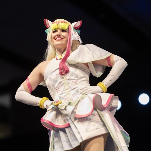 Cure Zukyoon from Kimi to Idol Precure
Cosplayer: Jillveon
https://www.instagram.com/jillveon/