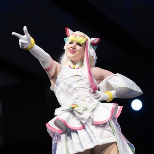 Cure Zukyoon from Kimi to Idol Precure
Cosplayer: Jillveon
https://www.instagram.com/jillveon/