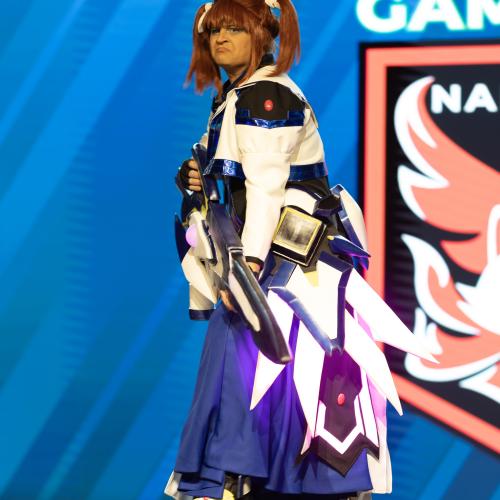 Nanoha Takamachi from Mahou Shoujo Lyrical Nanoha
DeeseyCosplay
https://www.instagram.com/deeseycosplay/