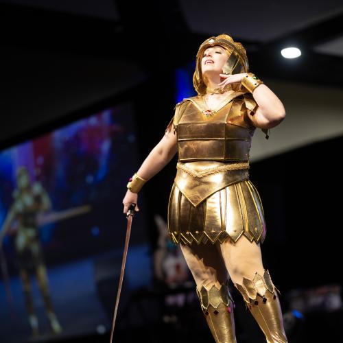 Sailor Galaxia and Princess Serenity from Sailor Moon
Cosplayers: Fancy Jen Cosplay and Grapefruit Cosplay
https://www.instagram.com/fancyjencosplay/
https://www.instagram.com/grapefruit_cosplay/