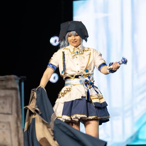 Hoshimachi Suisei from Hololive
Cosplayer: Hanah FCRP
https://www.instagram.com/hanah_fcrp/